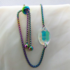 Multicolor Transparent Crystal Bracelet