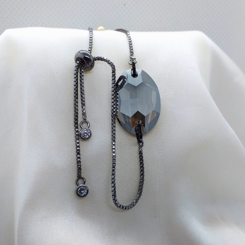 Black Crystal Bracelet