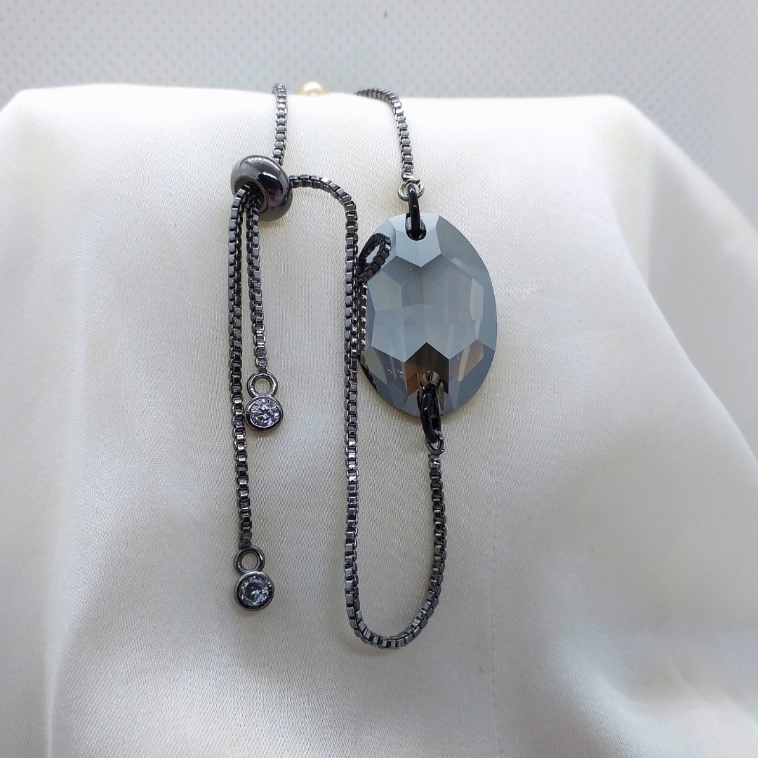 Black Crystal Bracelet